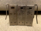 Vintage Metal Coin Changer Belt Hanging 3 Barrel Change Dispenser Money Currency
