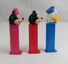 Lot Of 3 Disney Mickey   Friends Pez Dispensers Mickey  Minnie    Donald  f 