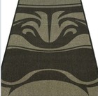 Dart Carpet Pro Mat Mission Samurai Mask Oche Non-slip With 8  6   Throw Lines 