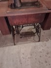 Old Time Foot Pedal Singer Sewing Machine With Drawers