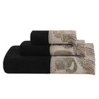 Luxury Cotton Bath Towel Set 3 Piece - Ultra Soft  Highly Absorbent  Royal Damas