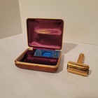 Gillette Aristocrat 1940 s 1950 s Gold Plated Razor Made In Usa