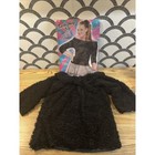 Forum Novelties Women s Poodle 50 s Sock Hop Black Costume Sweater  top Only 