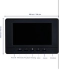 7 Inches Video Doorbell Door Phone System Hd Camera Kits Support Unlock