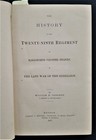 1877 Antique Civil War History Twenty-ninth Regiment Massachusetts Volunteers 