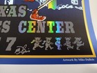 Dead   Company - Dallas 2017 Foil Poster - Grateful Dead - Signed By Mike Dubois