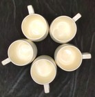 Vintage Bopp-decker Plastic Vacron Ware Handle Mug Cup Retro Mcm Set Of 5