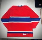 Vintage 90s Nike Spokane Chiefs Whl Hockey Jersey Men   s Small Red Made In Canada