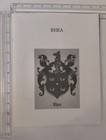 Rhea Family  joseph Herren Rhea  Genealogy By A  Anthes Smith - 1994 - Rare Find
