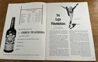 1950 Philadelphia Eagles Vs  Cleveland Browns Program  Browns  First Nfl Game