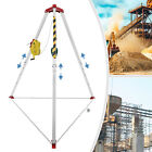 Confined Space Tripod Kit With Lifting Winch And Fall Arrester For Rescue Tripod
