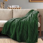Fleece Throw Blanket  Super Soft Flannel Cozy For Adults  Washable Lightweigh   