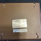 Timex Clock Company Digital Alarm Clock Model 5209-5a Woodgrain Look Vintage 80s