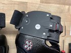 Asterisk Ultra Cell 4 1 Knee Braces Black Pair Medium Size Open Box