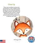 Woodland Nursery Decor For Boys - Animal Pictures Wall Art - Baby Room Animal