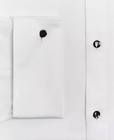 Hugo Boss Jasper Pique Slim Fit Tuxedo White Long Sleeve Buttondown Shirt 15xr