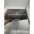 4-in-1 Electric Sonic Cleansing Brush Set Face   Body Exfoliating System