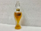 1960-1970 s  1 2 Oz Vintage Guerlain Shalimar Extrait Rosebud Glass Stopper