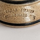 Pottery Inkwell Cedar Swamp Co Vintage Barnstable Boyco Signed Country Primitive