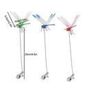 9pcs Fake Dragonfly Clip Waterproof Outdoor 3d Dragonfly Garden Decorative 