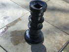 Universal Fit Disc Harrow Cast Ribbed Spool  7-7 16  For 1  Square Axle