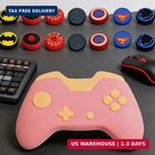 Jaeespon 14pcs Silicone Anti-slip Thumb Grips  Universal Superhero Analog Stick 