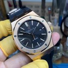 Diy Set For 2824 A P 41mm Watch Case   Dial   Hands   Leather Strap Sapphire