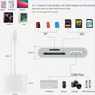 Sd Card Reader For Iphone  With Usb Camera  Plug   Play Trail Game Camera Viewer