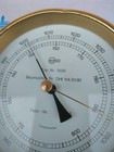Barigo Type Nr 1500 Fair Barometer Brass Marine Nautical Ship Boats Yacht