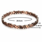 Super Strong Pure Copper Arthritis Therapy Magnetic Bracelet Women Handmade Usa