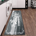 Laundry Room Rug Runner 20 x60  Waterproof Rubber Laundry Mat Non Slip Kitchen M