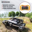 Hw608-90 Remote Control Lawn Mower 65   Climbing Adjustable Mowing Height Four-w
