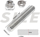 M8x1 25 Stud Kit Exhaust Studs Nuts Kit Stainless Steel Ford F150 F250 4 6l 5 4l