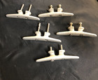 6  Cleat Lot X 5 Galvanized Chock Boat Ship Dock Cleats Sailboat Hardware