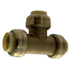 5 Pack Xfitting 1 2  Push Fit Tee Fittings  1 2  Push To Connect Tee  Lead Free