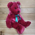 Ty Beanie Buddy Original Teddy Bear Plush Cranberry  14  W tags