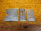 Antique Singer 9w   Wheeler   Wilson Sewing Machine Bobbin   Needle Plates