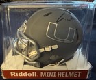 Cam Ward Signed auto Miami Hurricanes 2025  1 Nfl Draft Pick Mini Helmet Jsa    