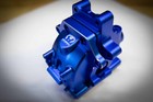 Cr Traxxas Sledge Blue Aluminum Differential Housing