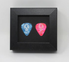 2 Guitar Picks  not Included  Small Display Frame
