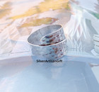 Silver Band Ring  925 Sterling Silver Ring  Adjustable Ring  Thumb Ring all Size