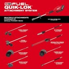Milwaukee Tool 49-16-2740 23 In  Rubber Broom Attachment For M18 Fuel Quik-lok