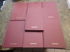 Lot Of 7 Bound Hardcover Books Vintage Playbill Programs Goodspeed Opera House