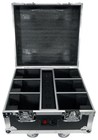Rockville Rf Wedge Pack White  6  Battery Wireless Dj Wash Lights rf Remote case