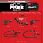 Milwaukee 3697-22 M18 Fuel 18v 2-tool Combo Kit In Hard Case- Red black