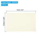 40 Sheets Vellum Paper 4 25x5 5 Printable Translucent Paper 100gsm  Light Gold