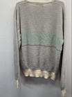 Vintage 80s Christian Dior Men s Multicolor V-neck Knit Sweater Coa Sz Xl