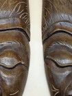 Hand Carved Wooden Masks Vintage Tribal Hanging Wall Art Decor 25    Long 