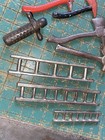 Antique Cast Iron Fire Truck   Horse Drawn Fire Wagon Parts Some Old Some Recast
