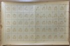 Pakistan Bahawalpur Kgvi  1948 Official 5rs  Mnh Complete Sheet Of 50 Stamps 